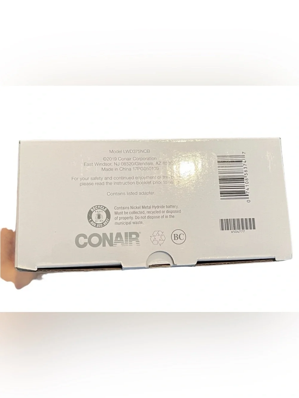 Conair True Glow Dual Foil Shaver NWT